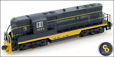 AZL Z Scale Z Gauge American Z Line 6202-3 EMD GP7 Chesapeake & Ohio Diesel 5772 • $159.95