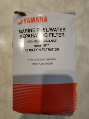 YAMAHA OEM Outboard 10-Micron Fuel/Water Separating Filter Only MAR-FUELF-IL-TR • $35.42