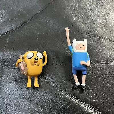 2011 Adventure Time Collector's Pack Finn & Jake 2” Mini Figures Cartoon Network • $11.99