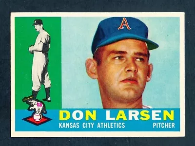 1960 TOPPS Baseball #353 DON LARSEN NRMT+ • $20