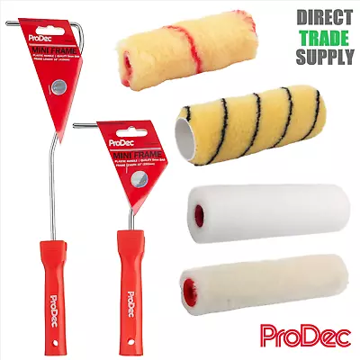 ProDec 4  Roller Sleeve Foam Gloss Medium Pile Long Pile / 10  Or 16  Frame • £3.99