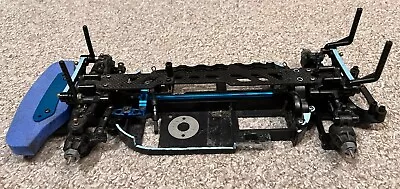 Very Modified Tamiya TT-01 RC Car Chassis TT01 • £75