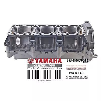 Yamaha OEM CRANKCASE ASSEMBLY 65U-15100-00-00 • $862.99