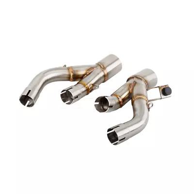 For Yamaha VMAX1200 1984-2007 VMAX 1200 Motorcycle Exhaust Muffler Mid Link Pipe • $123.22