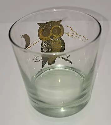 Vintage Culver Owl Glasses Lowball Rocks Drinking Beverage Glass  • $12