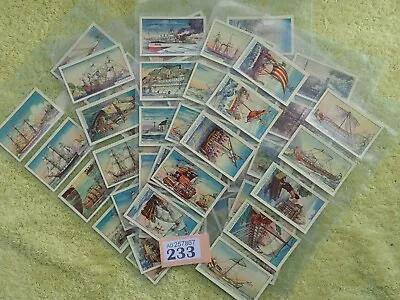 Cigarette Cards Murray  Sons & Co. Ltd.  1940 The Story Of Ships - Full Set 50 • £7.99