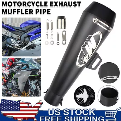 Motorcycle Exhaust Muffler Pipe M4 DB Killer Slip On Exhaust For GSXR 750 YZF US • $36.38