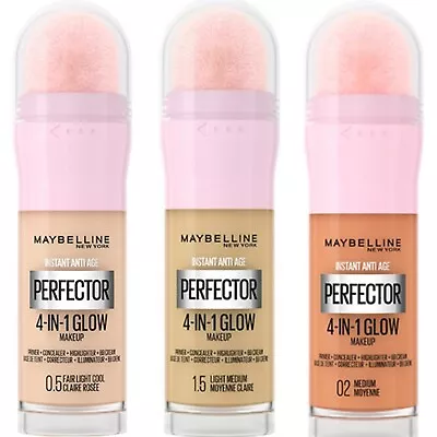 Maybelline Instant Anti-Age Protector 4in1 Glow Foundation (Choose Shade) • £5.95