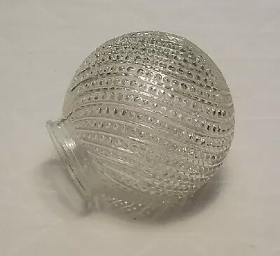 Vintage Hobnail Glass Globe Ceiling Light Cover  • $36.70