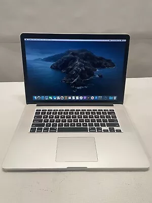 Apple MacBook Pro 15  Quad-Core I7 2.2 GHz 16GB 256GB Mid-2015 *One Bad Speaker • $229.99