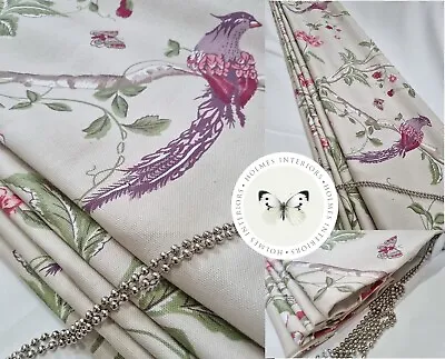 £110 • Buy Laura Ashley Summer Palace Cranberry Fabric Roman Blind Made To Measure