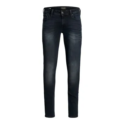 Jack And Jones Mens Skinny Fit Jeans Liam Orginal Agi 004 • £23.99