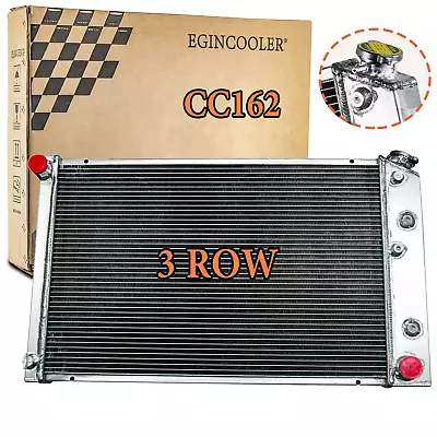 162 3 Row Aluminum Radiator For 1970-1981 Chevy Camaro/1978-87 Monte Carlo • $122.55