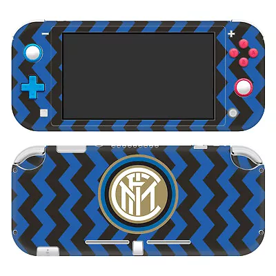 Official Inter Milan 2020/21 Crest Kit Vinyl Skin Decal For Nintendo Switch Lite • £14.95