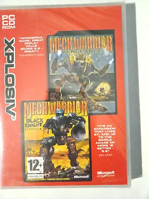 MechWarrior 4: Vengeance And Black Knight Expansion; PC (Brand New/Sealed)  * • $54.99