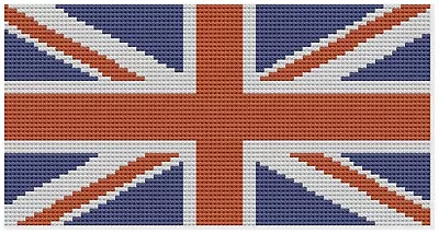 Cross Stitch  Kit Or Pattern -  Florashell - Union Jack Flag • £7.95