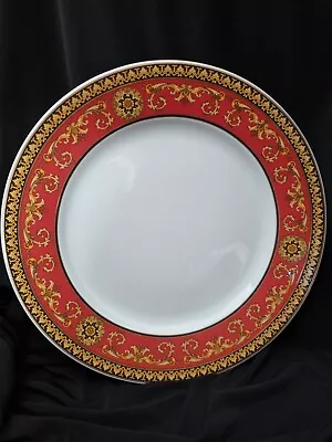 Rosenthal Versace Red Medusa Salad Plate 26cm • $129