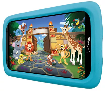 Verizon Ellipsis Case Kid-Friendly Foam Case For Ellipsis Kids Tablet - Blue • $8.49