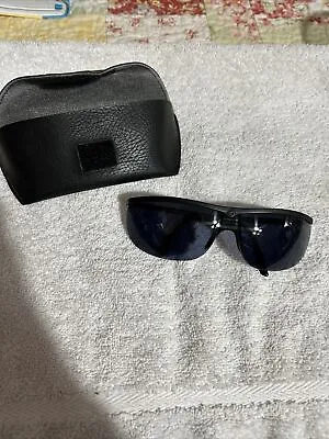 Gargoyles Terminator 85mm2 Sunglasses With Case Black Rimless Metal • $250