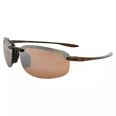 MAXX HD Maxx 5 TR90 Half Frame Sunglasses All Sport Amber Lens MAXX5 • $20.99