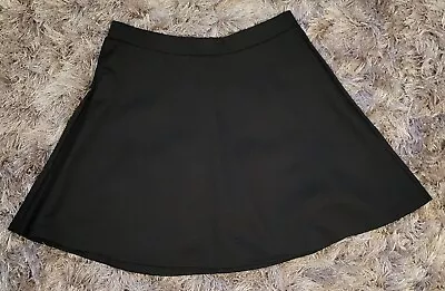 H&M: High-Waist Flare Black Skirt Medium--New • $12.49