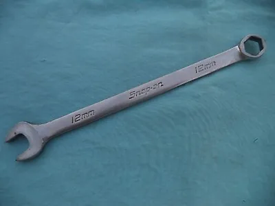 Snap-On Metric 6 Point 12mm #OSHM120B Open Box End Combination Wrench  Nice ! • $19.99