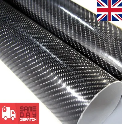 5 Diagonal Carbon Fibre Vinyl Wrap Sheet Film Sticker Car Wrap Air Bubble Free  • $290.34