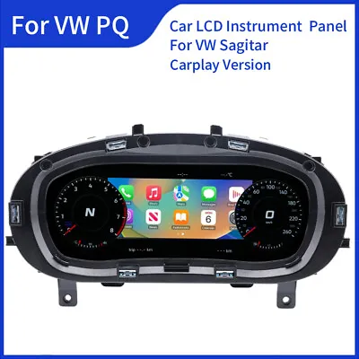 LCD Screen Digital Cluster Instrument Dashboard Speedo For VW Jetta Sagitar • $744.19