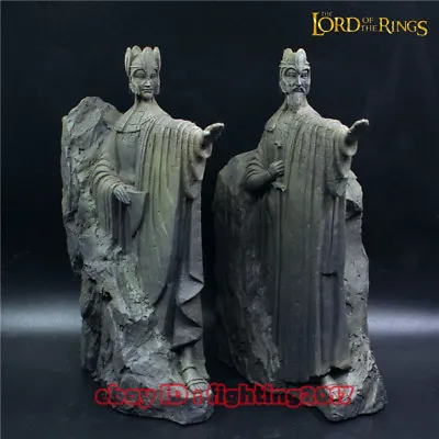 The Lord Of The Rings Hobbit Third Gates Of Gondor Argonath Statue Bookends New • $36.09