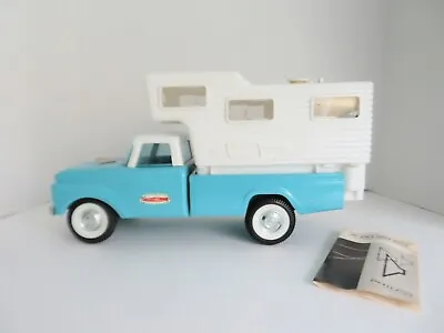Vintage Nylint Ford F250 Camper Special Philco AM Radio Toy Truck Twin I-Beam • $349