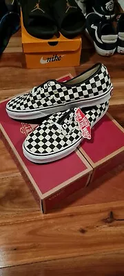 $50 • Buy Vans Authentic - Golden Coast Black White Checkered