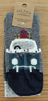 BNWT Mens Festive Camper Placement Socks Size 6.5-9 • £5.99