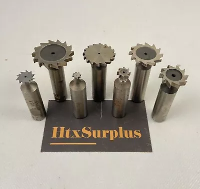 ☀️Machinist Lot Of 7 HSS Keyseat Cutters 1/4  3/8  1/2  1  Keo WTC • $6.81