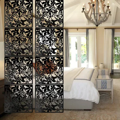 12/24x Hanging Room Divider Screen PVC Panel Partition Curtain DIY Bedroom Decor • $19.98