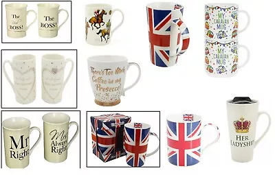 £6.99 • Buy Selected Novelty Ceramic Mugs -Gift Souvenir Cups For Tea Coffee 