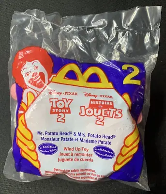 McDonalds Happy Meal Toy Disney/Pixar Toy Story 2  Mr. & Mrs. Potato Head  1999 • $9.66