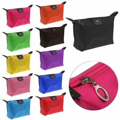 £3.83 • Buy Waterproof Cosmetic Make Up Bag Small Purse Travel Toiletry Pouch Case Handbag