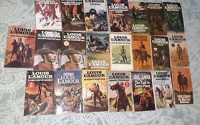 Louis Lamour Paperback Books ⭐MOST POPULAR TITLES⭐ HARD TO FIND VINTAGE COPIES  • $6.95