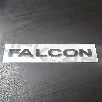 BA BF FG FG-X Falcon Black Finish Boot Tailgate Emblem Badge • $30