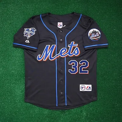 Mike Hampton New York Mets 2000 World Series Alt Black Men's (S-3XL) Jersey • $139.99