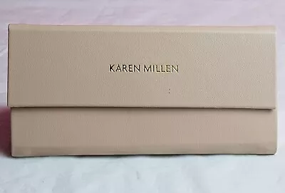 Karen Millen Trifold Nude Pale Pink Eyeglasses Sunglasses Hardcase  • £29