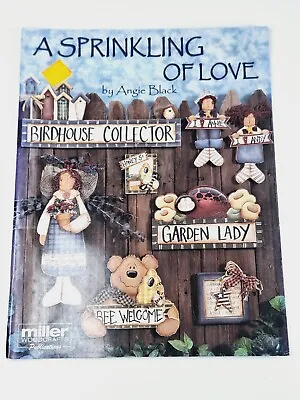 Crafts / Painting Design - A Sprinkling Of Love By Angie Black Miller Woodcrafts • $7.99
