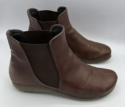 Naot Remana Brown Leather Ankle Boots - Women’s EUR 41 / 10 US • $17.99