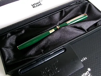 Montblanc Generation Fountain Pen 14K M Nib Green GT • $229.99