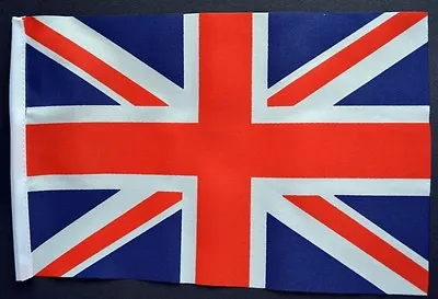 UNION JACK BUDGET FLAG Small 9 X6  Great Britain British BUDGET GREAT FOR CRAFTS • £3.49