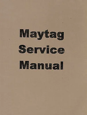 Maytag Gas Engine Model 72 Twin Service Manual Hit Miss Book Parts List Cylinder • $16.25