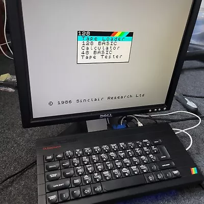 Zx Spectrum Pl Pico 128k 48k Sinclair Computer In Plus Case Green Switch  • £99