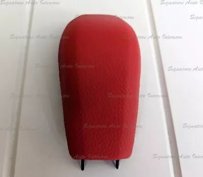 Holden Hsv Ve Red Leather Auto Gear Selector Top - Commodore Ss S Sv6 Omega • $35