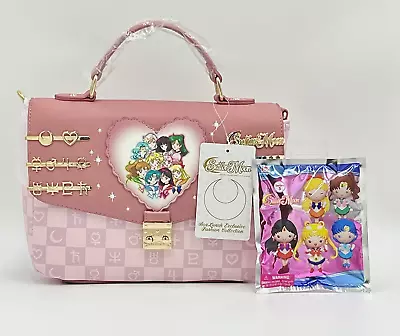 Pretty Guardian Sailor Moon Group Portrait Handbag Blind Bag Magnet & Pin Set • $135