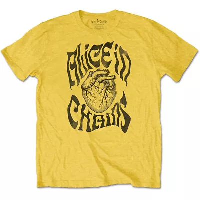 Alice In Chains Transplant Yellow Shirt S-XXL Tshirt Official Band T-Shirt • $39.99